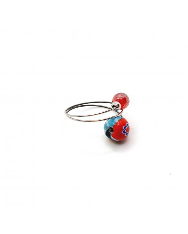 Bague Sublime en verre de Murano made in Italie