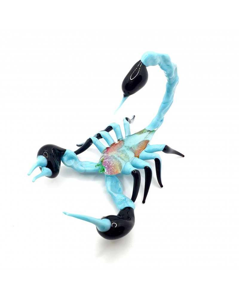 Scorpion en verre de Murano made in Italie animal