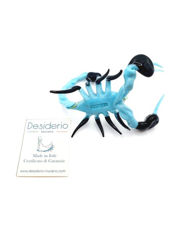 Scorpion en verre de Murano made in Italie animal