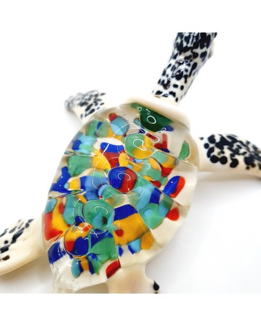 Tortue en verre de Murano made in Italie animal