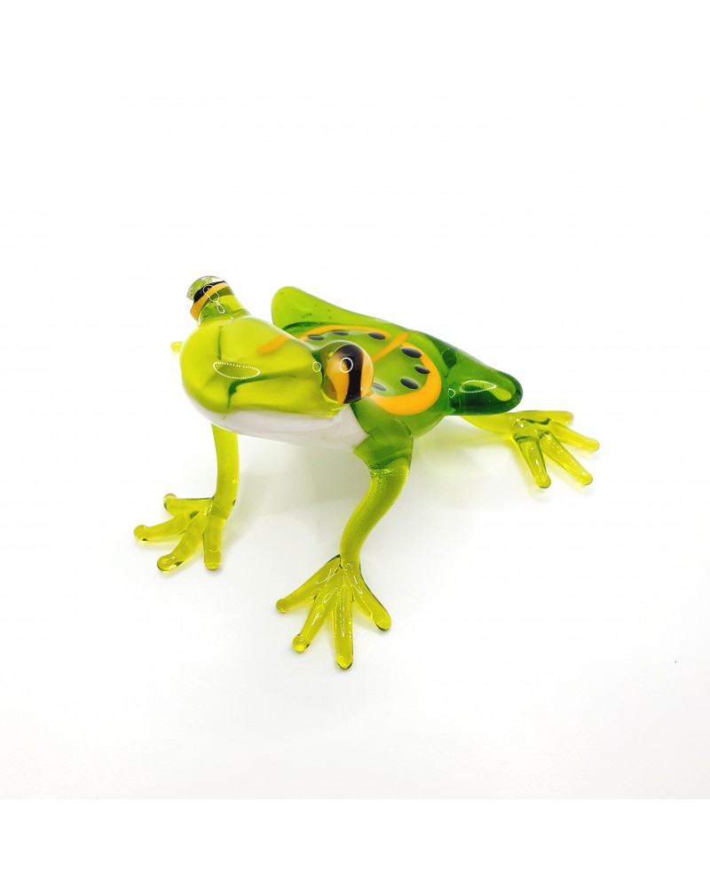 Grenouille en verre de Murano made in Italie animal