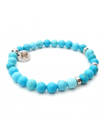 Bracelet Pierres Naturelles Turquoise bijoux fantaisies