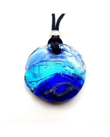 pendentif vague verre Murano Italie bijoux