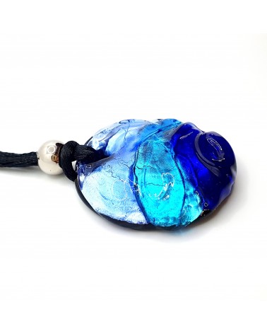 pendentif vague verre Murano Italie bijoux