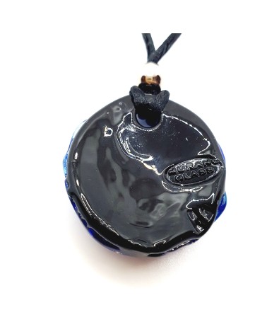 pendentif vague verre Murano Italie bijoux