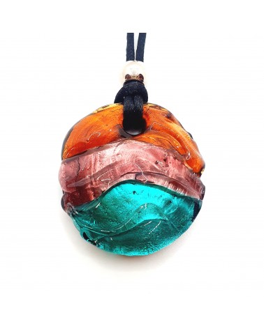 pendentif vague verre Murano Italie bijoux