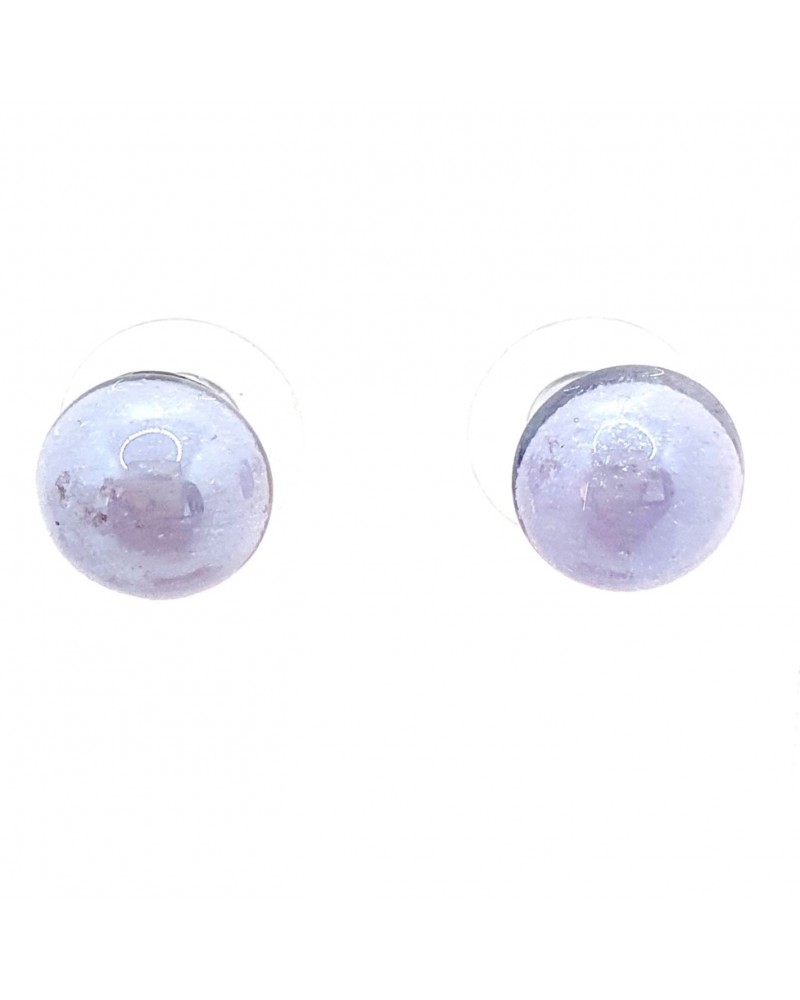 Boucles d'oreilles demi perle bijoux fantaisies artisans italiens