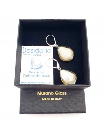 Boucles d'oreilles Berry en verre de Murano