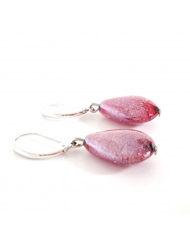 Boucles d'oreilles Berry en verre de Murano