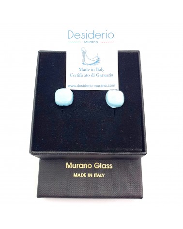 Boucles d'oreilles mood carrè bijoux fantaisies artisans italiens