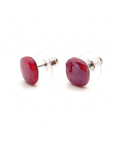 Boucles d'oreilles mood carrè bijoux fantaisies artisans italiens