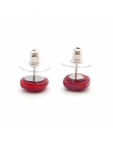 Boucles d'oreilles mood carrè bijoux fantaisies artisans italiens