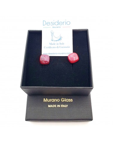 Boucles d'oreilles mood carrè bijoux fantaisies artisans italiens