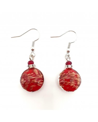 Boucles d'oreilles Monachella perle bijoux fantaisie verre de Murano bijoux Murano