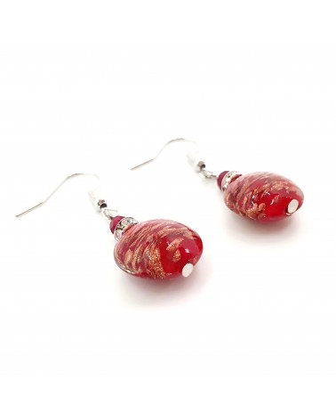 Boucles d'oreilles Monachella perle bijoux fantaisie verre de Murano bijoux Murano