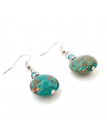 Boucles d'oreilles Monachella perle bijoux fantaisie verre de Murano