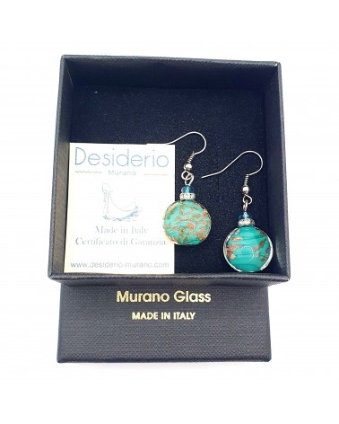 Boucles d'oreilles Monachella perle bijoux fantaisie verre de Murano