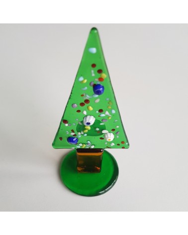 petit sapin de Noël verre de Murano objet italien